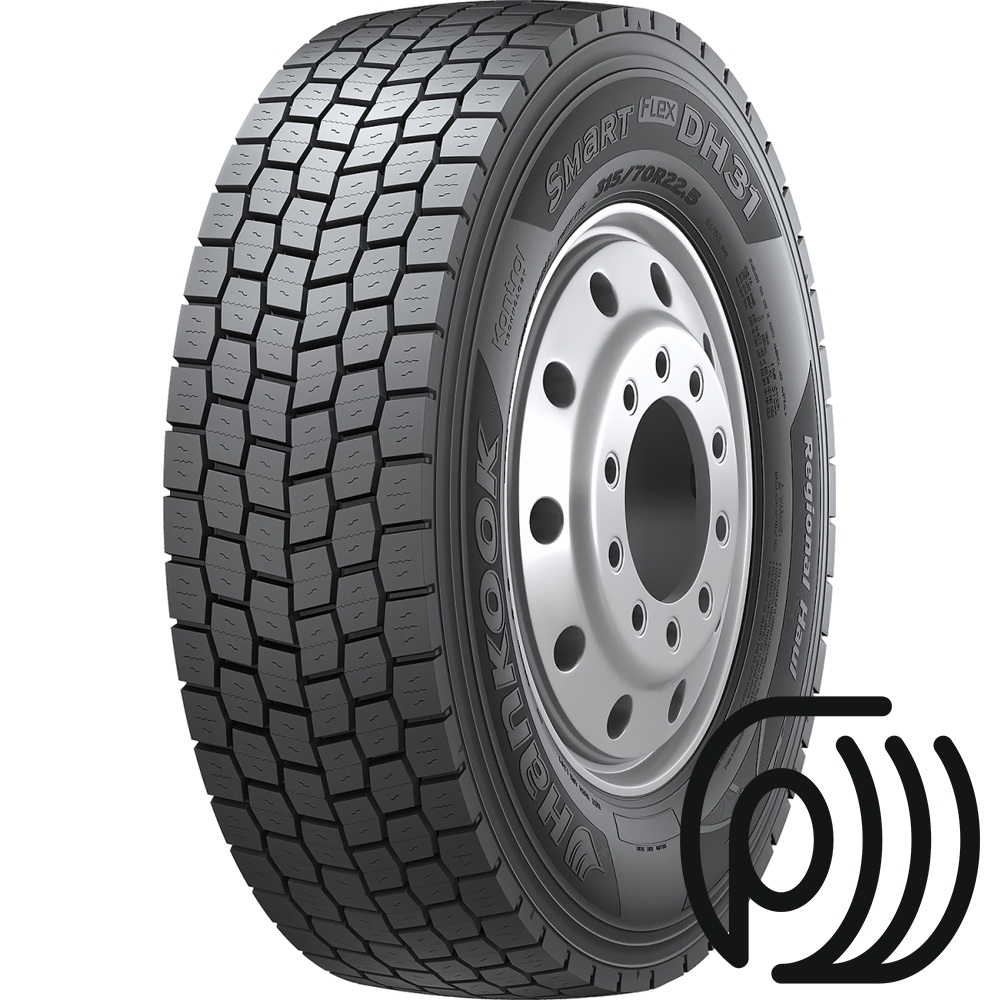 грузовые шины hankook dh31 295/80 r22,5 16 pr (l,b,cf) 