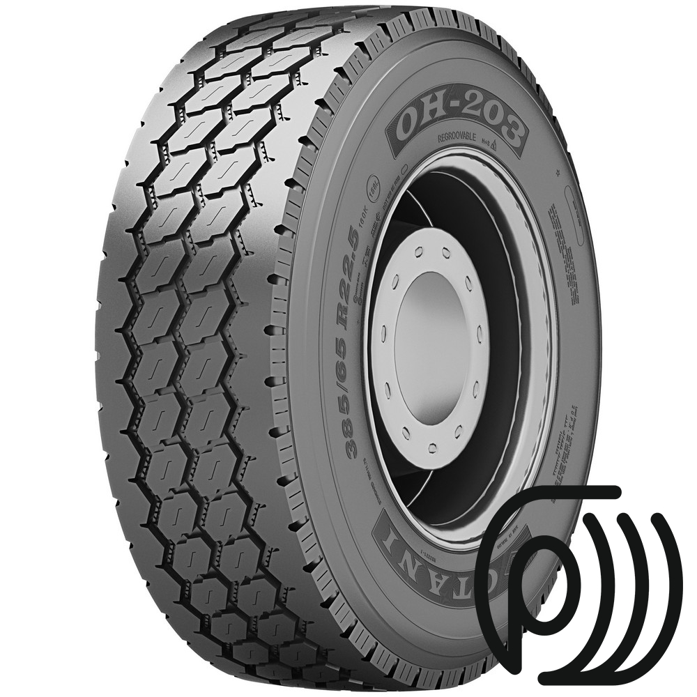 Грузовые шины Otani OH-203 385/65 R22,5 160K 20PR M+S 3PMSF TL рулевая/прицепная