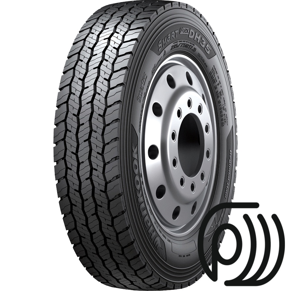 грузовые шины hankook smart flex dh35 235/75 r17,5 132/130m 16 pr tl m+s (китай) 